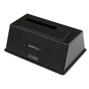 StarTech.com Station d'Accueil pour Disque Dur USB 3.0 (5 Gbps) à SATA à Baie Unique, Dock/Baie pour HDD/SSD Externe 2,5/3