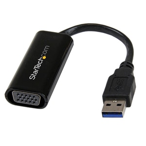 StarTech.com Adattatore scheda video esterna multimonitor USB 3.0 slim a VGA - 1920x1200/1080p - 1920 x 1200 Supported - Nero