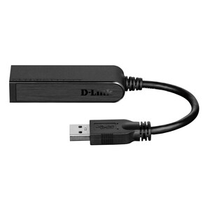 Carte Gigabit Ethernet - D-Link DUB-1312 - 10/100/1000Base-T - Bureau - USB - 1 Port(s) - 1 - Paire torsadée