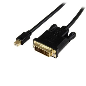 StarTech.com 1.8m Mini DisplayPort to DVI Active Adapter Converter Cable - 1.8m Active mDP to DVI Cable for PC - 1920 x 12