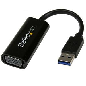 StarTech.com USB 3.0 to VGA Adapter, USB to VGA Monitor Converter for Windows, Slim (no support for macOS/ChromeOS/Linux) 