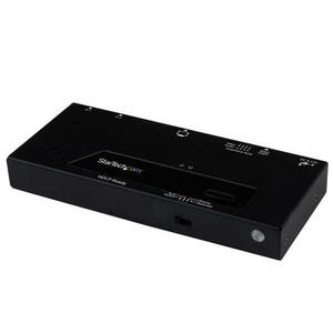 StarTech.com 2 Port HDMI Switch w/ Automatic and Priority Switching - 2 In 1 Out HDMI Selector with Automatic Priority Swi