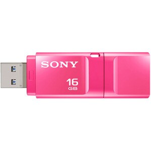 Sony Micro Vault 16 GB USB 3.0 Flash Drive - Pink - 5 Year Warranty