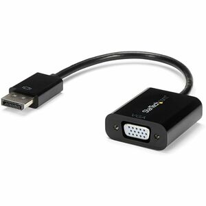 StarTech.com DisplayPort to VGA Adapter - 1920x1200 - Multi Monitor Solution - DisplayPort 1.2 to VGA Dongle (DP2VGA3) - A