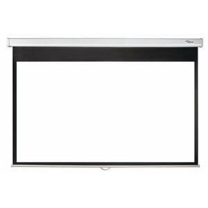 Optoma DS-9092PWC 233,7 cm (92 Zoll) Manuell Projektionsleinwand - Frontprojektion - 16:9 - Mattweiß - 114,5 cm (45,1 Zoll