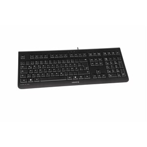 CHERRY KC 1000 Tastatur - Kabel Konnektivität - USB Schnittstelle - Englisch (GB) - Schwarz - 109 Taste(n) - Rechner, E-Ma