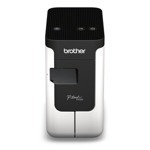 Brother P-touch PT-P700 Desktop Thermal Transfer Printer - Monochrome - Label Print - USB - White, Black - 24 mm (0.94") P