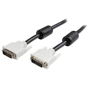 StarTech.com 3m DVI-D Single Link Cable - M/M DVI-D Monitor Cable - DVI-D 1920x1200 Cable - Video Monitor Cable M/M - Blac