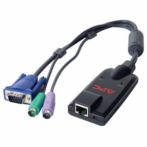APC KVM Extender - Wired - x PS/2 Port - Rack-mountable - 1U