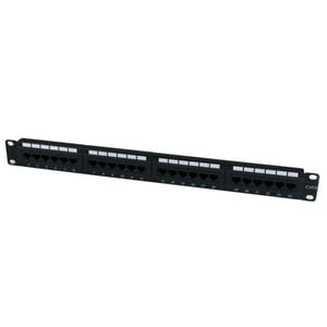 StarTech.com 24 Port 1U Rackmount Cat 6 110 Patch Panel - 24 port Network Patch Panel - RJ45 Ethernet 110 type Rack Mount 