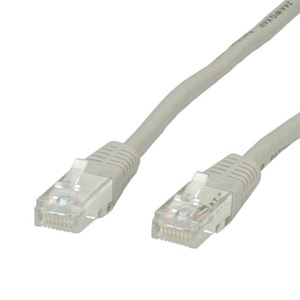 ITB - Cavo di rete Economy UTP Cat.6 RJ45, colore grigio, lunghezza 1m.