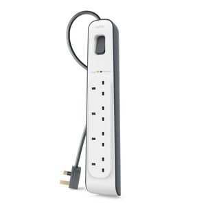 Belkin Essential Surge Suppressor/Protector - 4 x AC Power - 525 J - 2 m - External