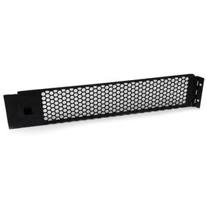 StarTech.com Blanking Panel - 2U - Vented - Hinged Rack Panel - 19in - TAA Compliant - Hassle-free Installation - Filler P