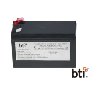 BTI RBC17-SLA17-BTI SEALED LEAD ACID BATTERY FOR APC - 2yr Warranty - BC650-RSX761, BE650BB, BE650BB-CN, BE650G, BE650G1, 