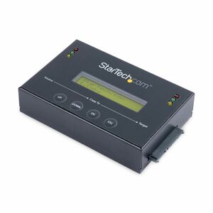 StarTech.com 1:1 Standalone Hard Drive Duplicator with Disk Image Library Manager for Backup & Restore, HDD/SSD Cloner - S