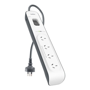 Belkin Surge Suppressor/Protector - 4 x AC Power - 525 J - 2 m - External