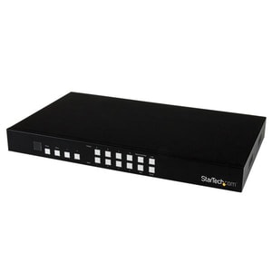 StarTech.com 4x4 HDMI Matrix Switch with Picture-and-Picture Multiviewer or Video Wall - 4x4 Matrix Switch with Video Comb