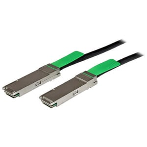 StarTech.com MSA Compliant QSFP+ Direct-Attach Twinax Cable - 2 m (6.6 ft) - 40 Gbps - Passive DAC Copper Cable - RJ45 Min