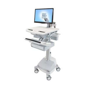 Ergotron StyleView SV44 Height Adjustable Display Stand - Up to 61 cm (24") Screen Support - 16.78 kg Load Capacity - 128.