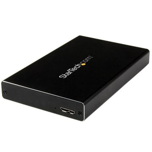 StarTech.com 2.5" IDE Hard Drive Enclosure - Supports UASP - Aluminum - IDE and SATA - USB 3.0 HDD Enclosure - External Dr