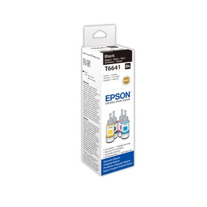 Epson T6641 Ink Refill Kit - Black - Inkjet - 70 mL