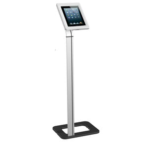 Neomounts Neomounts Pro TABLET-S100SILVER Tablet PC Stand - 4.99 kg Load Capacity - Floor Stand - Silver