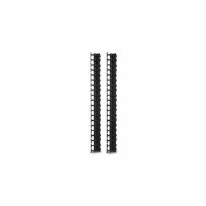 APC AR7721 Kabelbündler - Schwarz - 2 Stück Paket - TAA-konform - Kabelmanager - 42U Rack-Höhe