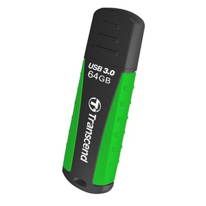 Transcend JetFlash 810 64 GB USB 3.0 Flash-Laufwerk - Schwarz, Grün