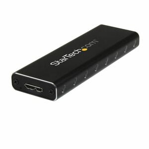 StarTech.com M.2 SSD Aluminum Enclosure to USB 3.0 (5Gbps) with UASP - M.2 NGFF SATA with B Key & B+M Key - External M.2 P