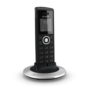 Snom M25 Handset - Schwarz - Schnurlos - DECT - 50 Phone Book/Directory Memory - Headset-Anschluss - 7 Stunde(n) Battery T