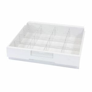 Ergotron Drawer - Large - White - Drawer Divider, Removable