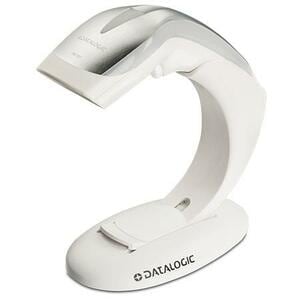 Datalogic Heron HD3130 Handheld Barcode Scanner - Cable Connectivity - White - 270 scan/s - 1D - CCD - USB