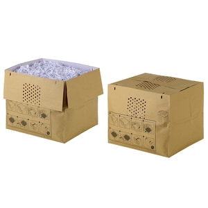 ACCO Storage Case (Bag) for Shredder - 80 L - Paper - Brown - Recycled - 50