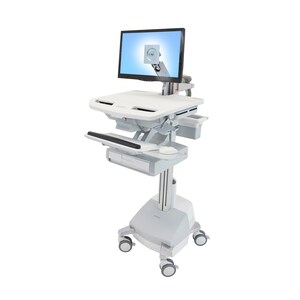 Ergotron StyleView SV44 Height Adjustable Display Stand - Up to 61 cm (24") Screen Support - 16.78 kg Load Capacity - 128.