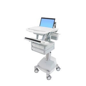 Ergotron StyleView SV44 Height Adjustable Notebook Stand - Up to 43.9 cm (17.3") Screen Support - 9.53 kg Load Capacity - 