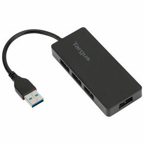 Targus USB Hub - USB - Smartphone, Mouse, Keyboard, Hard Drive, Flash Drive - External - 4 Total USB Port(s) - 4 USB 3.0 P