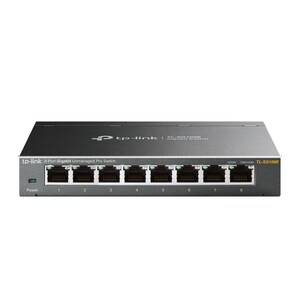 TP-Link EasySmart TL-SG108E 8 Ports Ethernet Switch - 10/100/1000Base-T - 2 Layer Supported - Desktop, Rack-mountable