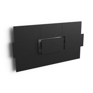 SMS Wall Mount - Black - 116.8 cm to 152.4 cm (60") Screen Support - 45 kg Load Capacity - 200 x 200, 600 x 600, 100 x 100