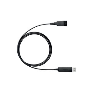 Jabra Link 230 Quick Disconnect/USB Audio Cable - 1 Each - Cable for Audio Device, Headset, Phone - First End: 1 x USB Typ