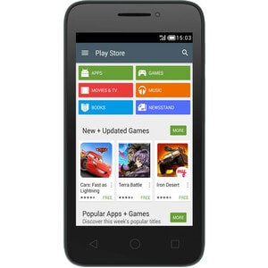 Alcatel Pixi 3 4027D 4 GB Smartphone - 11.4 cm (4.5") LCD FWVGA 480 x 854 - Dual-core (2 Core) 1 GHz - 512 MB RAM - Androi
