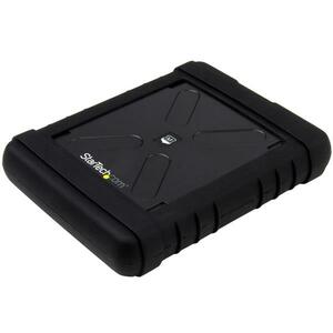 StarTech.com Drive Enclosure SATA - USB 3.0 Micro-B Host Interface - UASP Support External - Black - Hot Swappable Bays - 