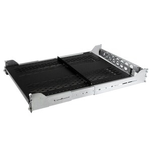 StarTech.com 2U Vented Sliding Rack Shelf w/ Cable Management Arm & 27.7 to 31.6in Adjustable Mounting Depth - 110lbs / 50
