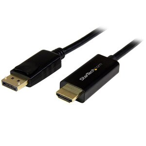 StarTech.com Câble DisplayPort vers HDMI 1m - 4K30Hz - Adaptateur DP vers HDMI - Convertisseur d'Écran DP 1.2 à HDMI - Cor
