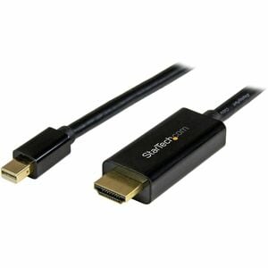 CABLE CONVERSOR ULTRAHD 4K MINI DISPLAYPORT A HDMI DE 2M NEGRO