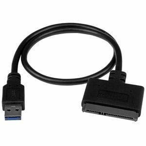 StarTech.com USB 3.1 (10Gbps) Adapter Cable for 2.5" SATA SSD/HDD Drives - Connect a 2.5" SATA SSD/HDD to your computer us