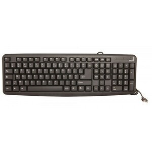 Clavier Urban Factory - Câble Connectivité - USB Interface - AZERTY Disposition - Noir - 105 Touche(s)