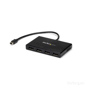 MDP TO DP MULTI MONITOR ADAPTER 4 MINI DISPLAYPORT MST HUB
