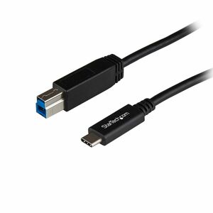 StarTech.com 1m USB 3.1 USB-C auf USB-B Kabel - Cable for PC, Mobile Festplatte, Docking Station, Notebook - 10 Gbit/s - A