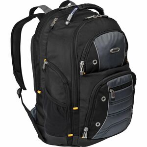Targus Drifter TSB238EU Carrying Case (Backpack) for 39.6 cm (15.6") to 40.6 cm (16") Notebook - Black, Grey - Water Resis