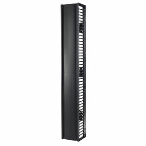 APC AR8765 Cable Organizer - Black - 1 Each Pack - Cable Manager